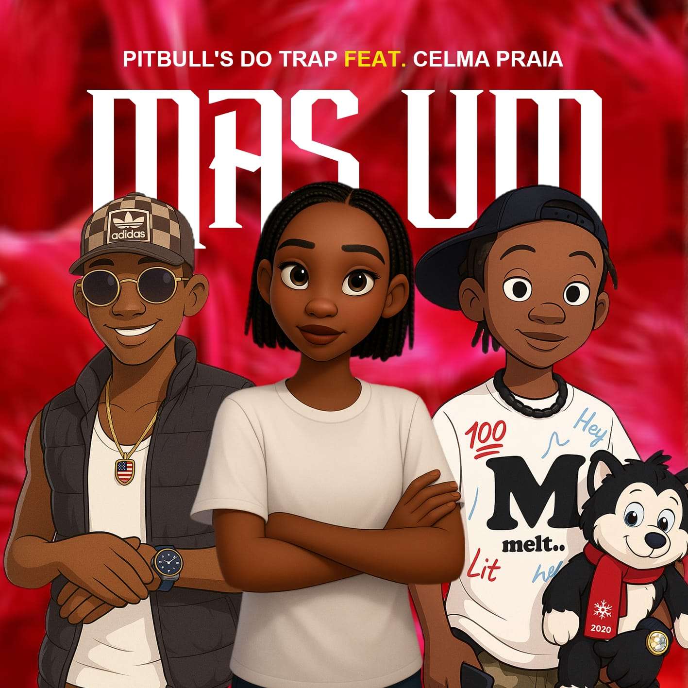 Pitbulls Do Trap - Mas Um (feat. Celma Praia & Mickey No Beat)