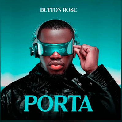 Button Rose - Porta