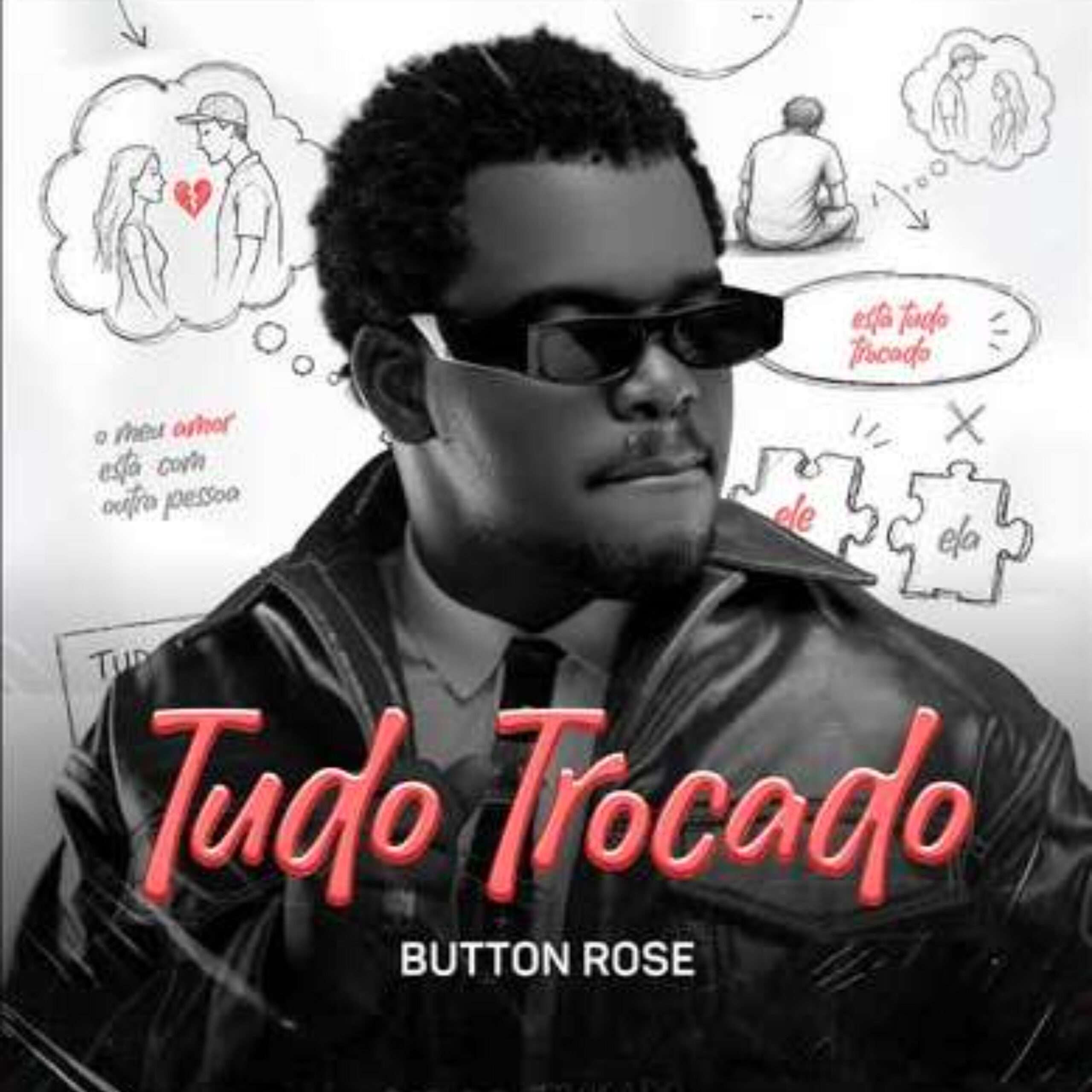 Button Rose - Tudo Trocado